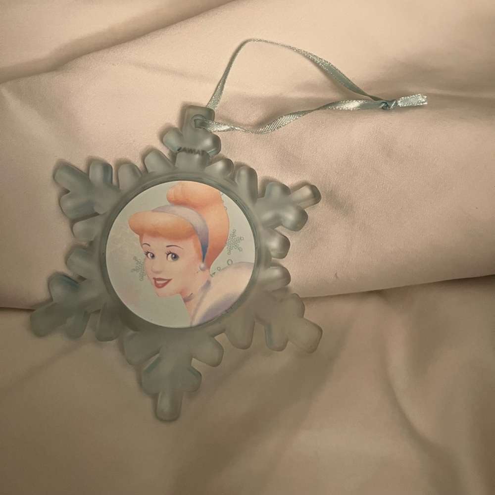 Disney Cinderella dated Christmas ornament
